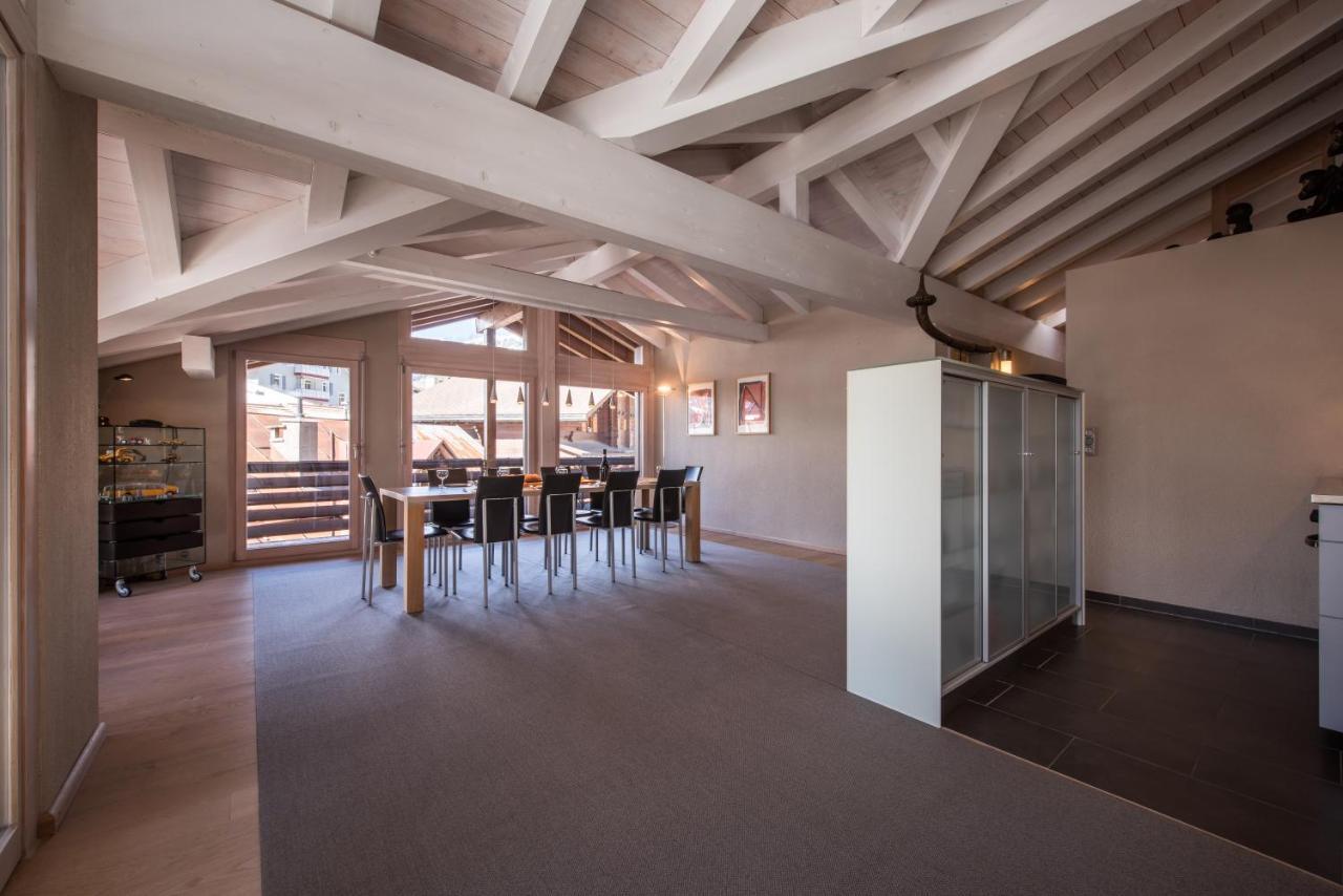 Chalet Schneehoren Penthouse 벤겐 외부 사진