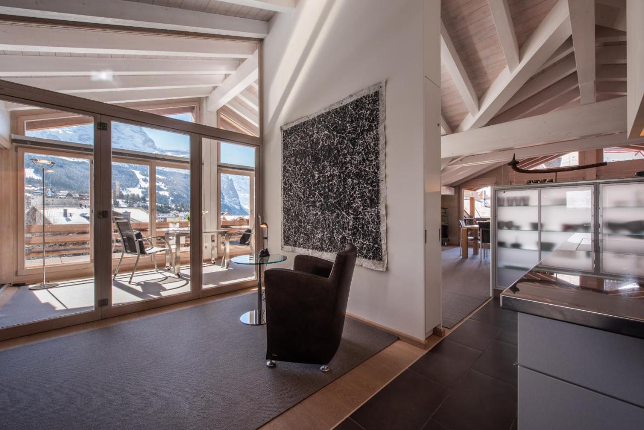 Chalet Schneehoren Penthouse 벤겐 외부 사진