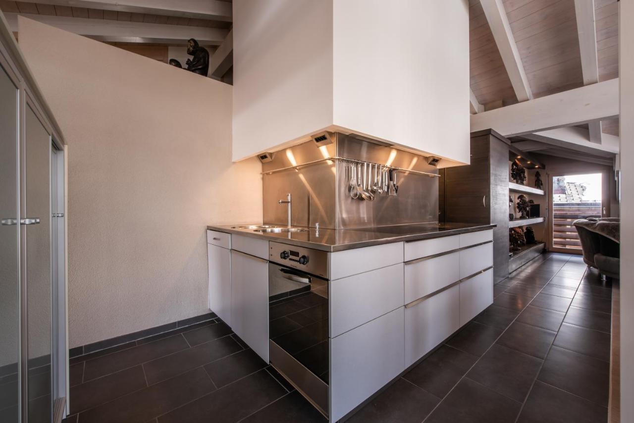 Chalet Schneehoren Penthouse 벤겐 외부 사진