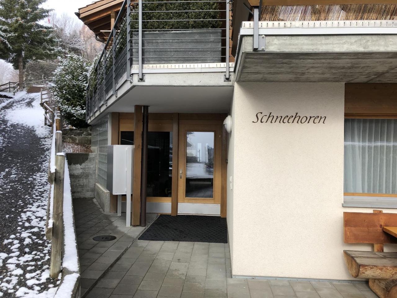 Chalet Schneehoren Penthouse 벤겐 외부 사진